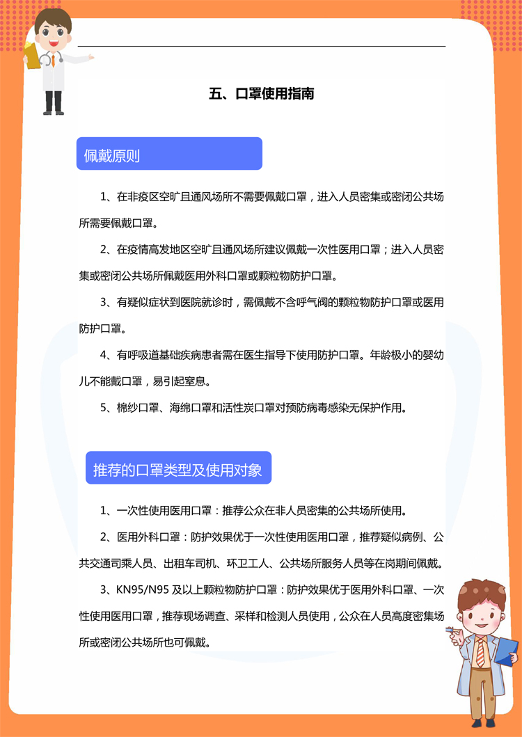新冠肺炎防護(hù)手冊